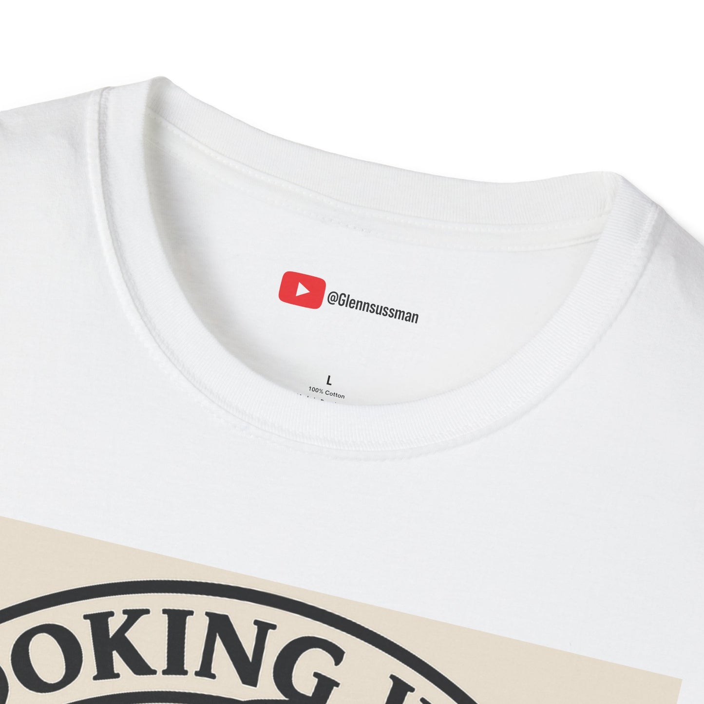 Cooking with Grandpa Glenn T-Shirt | Unisex Softstyle Tee