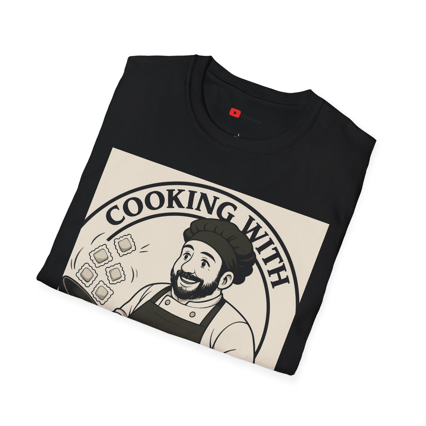 Cooking with Grandpa Glenn T-Shirt | Unisex Softstyle Tee