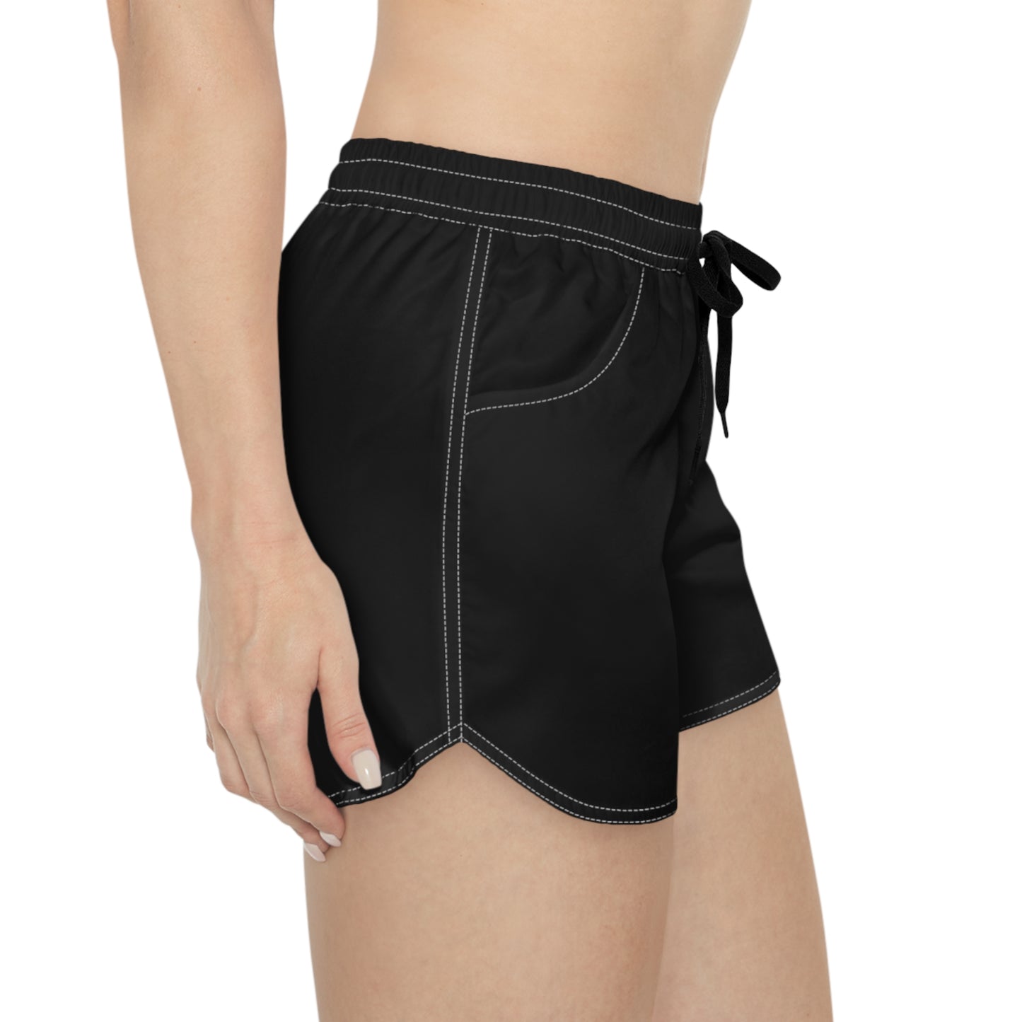 Black w/White trim Casual Shorts