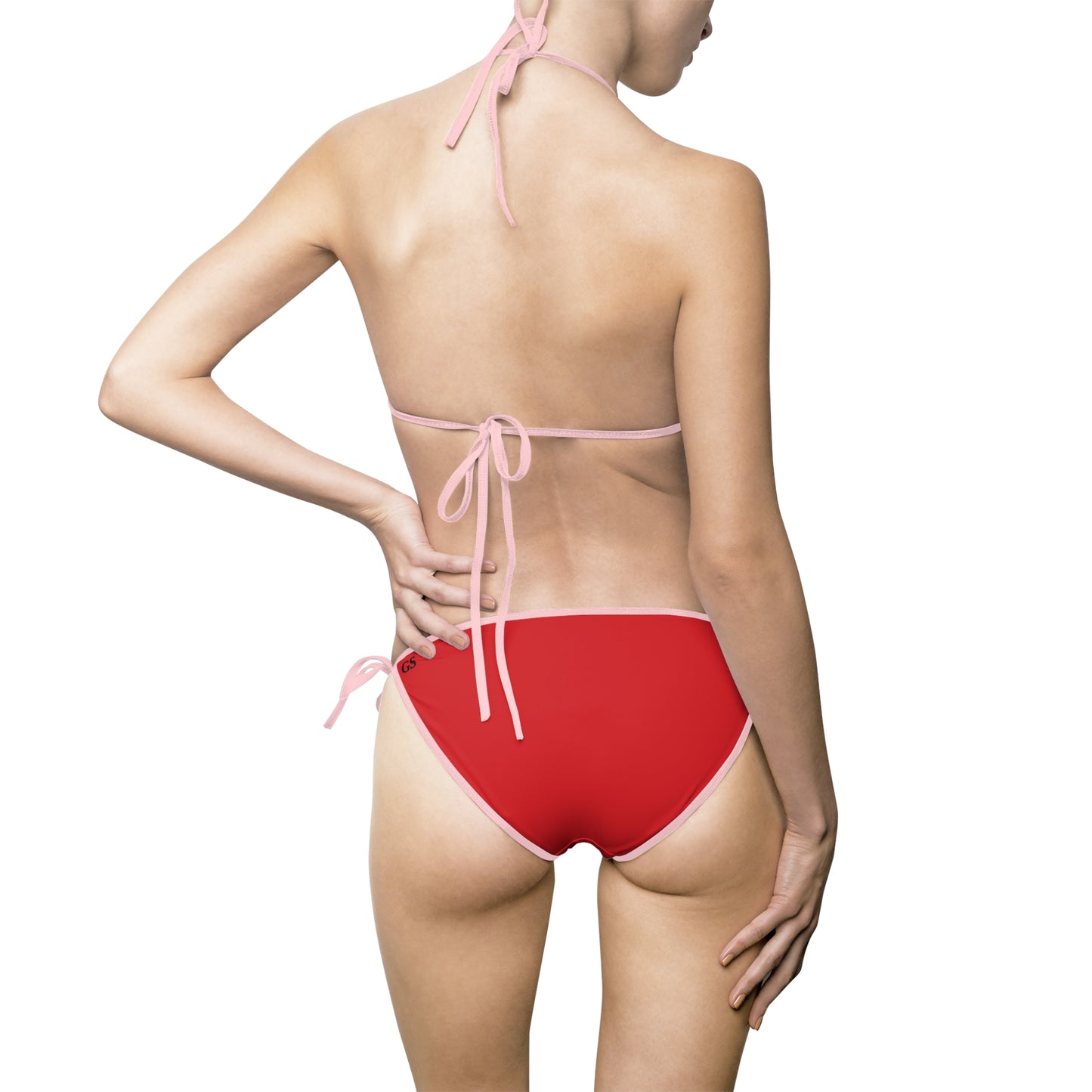 Red Triangle Bikini