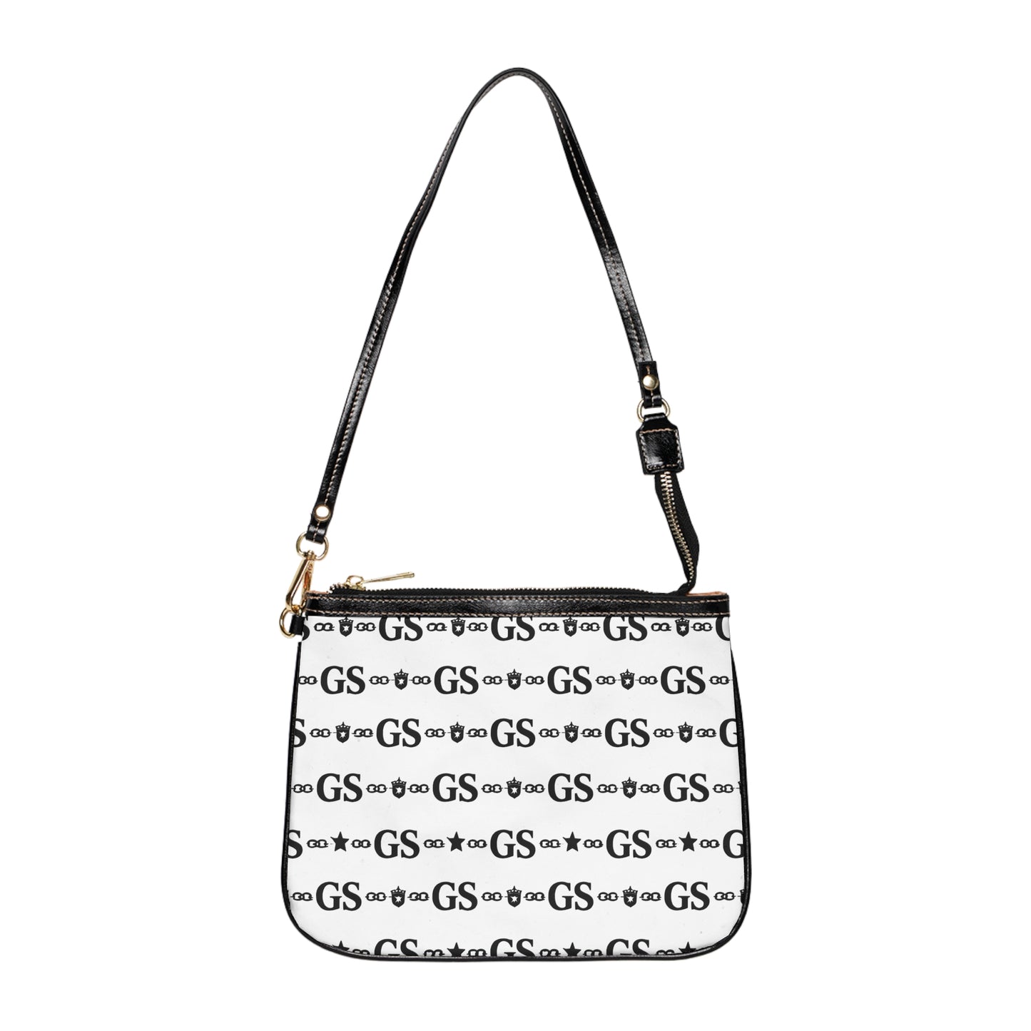 Shoulder Bag/White n Black