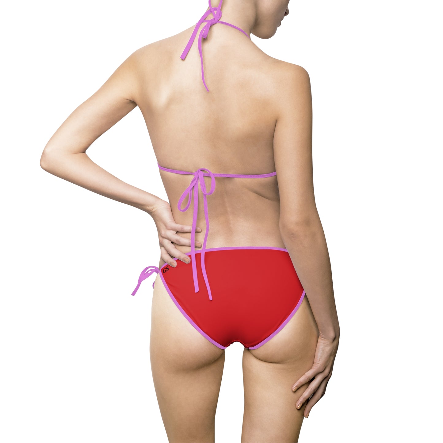 Red Triangle Bikini