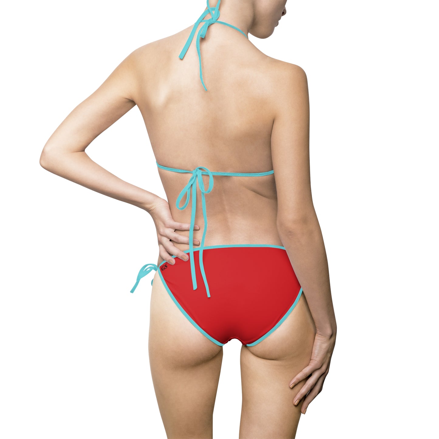 Red Triangle Bikini