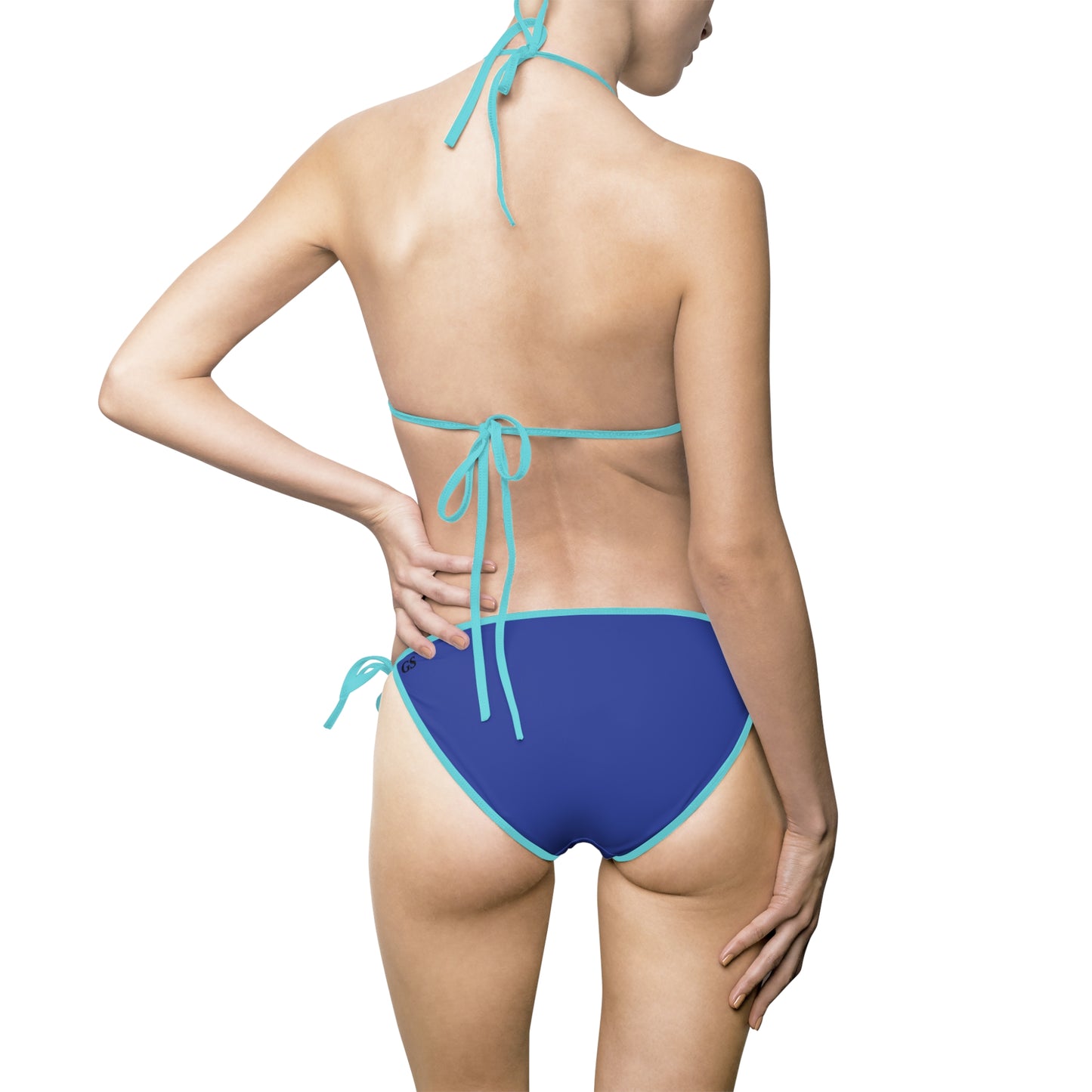 Royal Blue Triangle Bikini