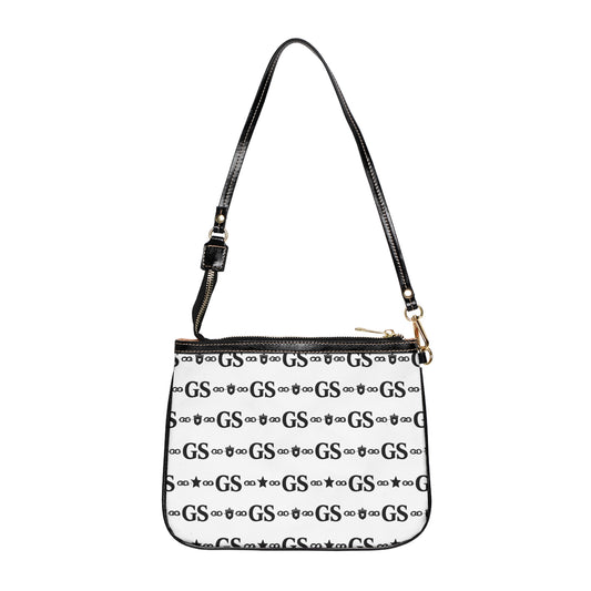 Shoulder Bag/White n Black